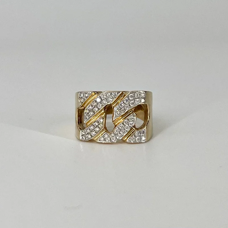 Diamond Link Ring | 0.45 ctw | SZ 6