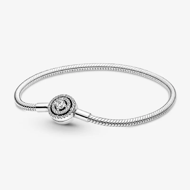 Women's Hearts Bracelet In Sterling Silver