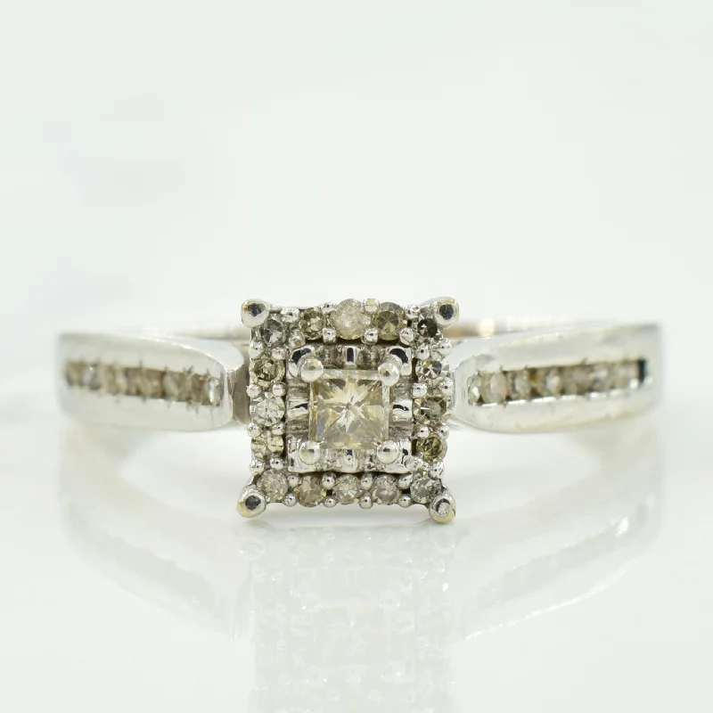 Tapered Diamond ring | 0.15ctw | SZ 5 |