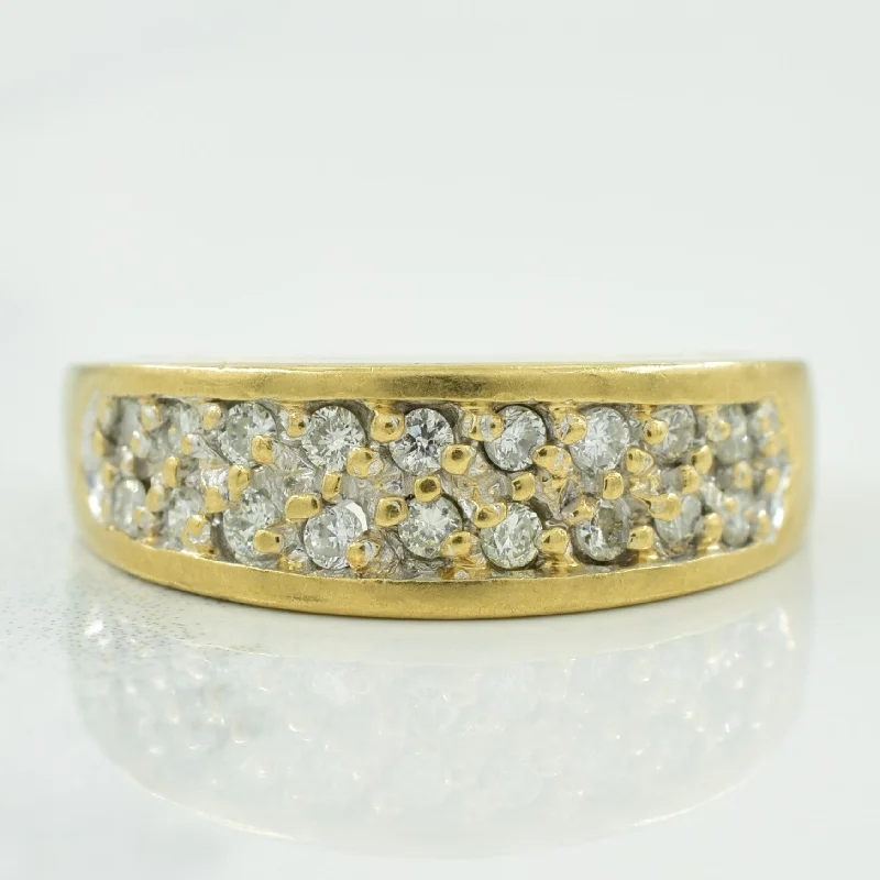 Cluster Diamond Ring | 0.18ctw | SZ 4 |