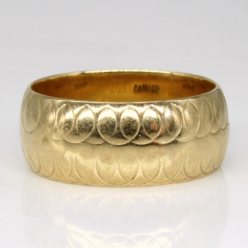 1964 London 9k Yellow Gold Band | SZ 7.75 |