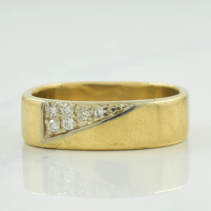 Diamond Band | 0.06ctw | SZ 7 |