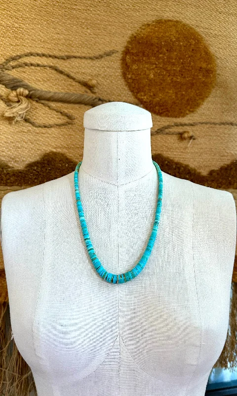 stylish necklaces for women -SEA OF TURQUOISE Necklace Strand • 30g