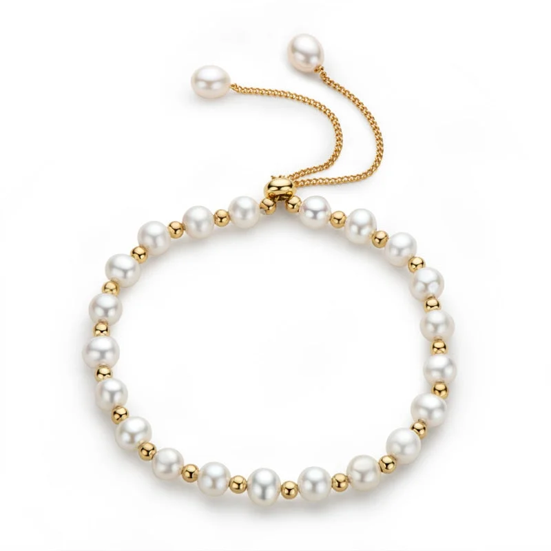 14k Gold Filled Freshwater Pearl Bracelet