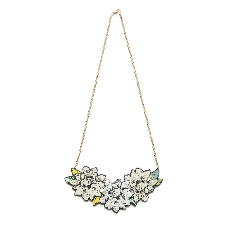 statement pendant necklaces for women -BLOSSOM POSY . necklace