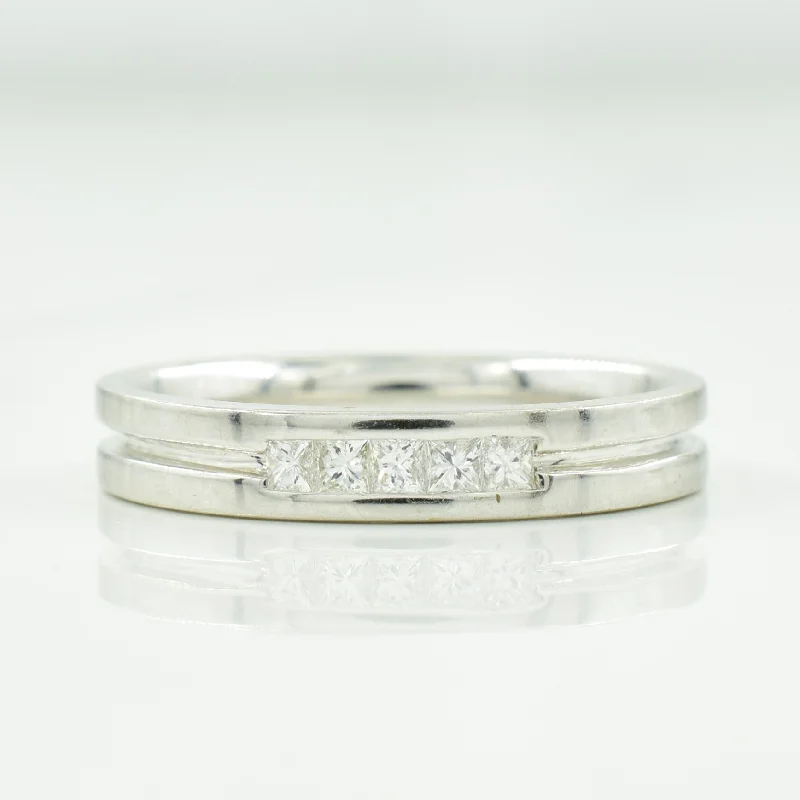 Channel Set Diamond Ring | 0.13ctw | SZ 6 |