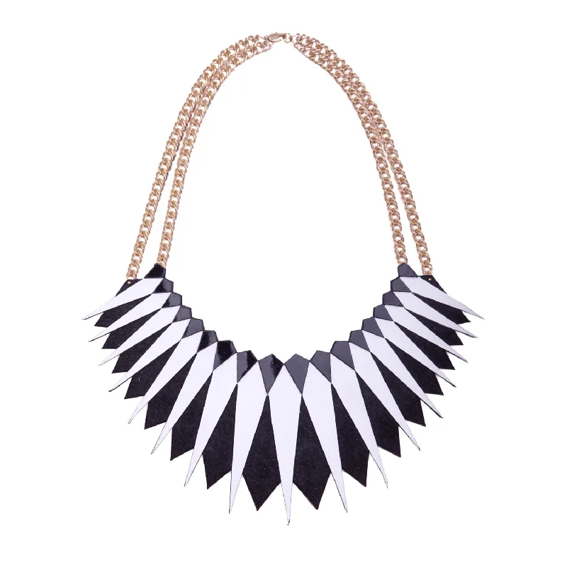 layered gold necklaces for women -DIAMOND DAGGER . necklet