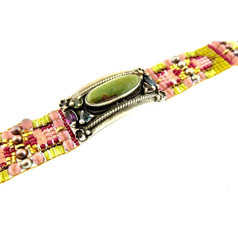 CHILI ROSE SPRING TOWERS COWGIRL BRACELET