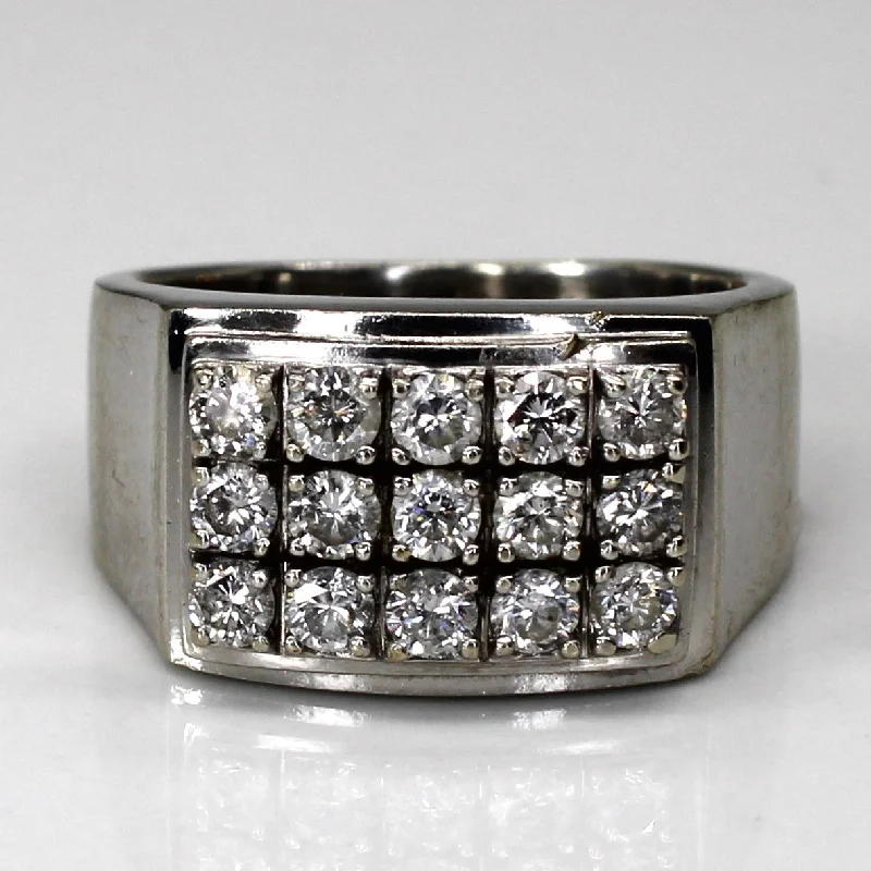 Cluster Set Diamond Ring | 1.05ctw | SZ 7 |