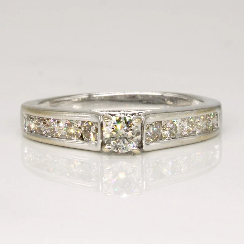 'Michael Hill' Diamond Engagement Ring | 0.57ctw | SZ 7.25 |