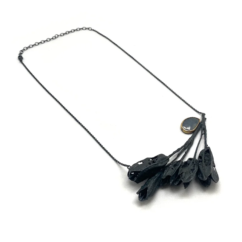 sapphire necklaces for women -Daylily Necklace