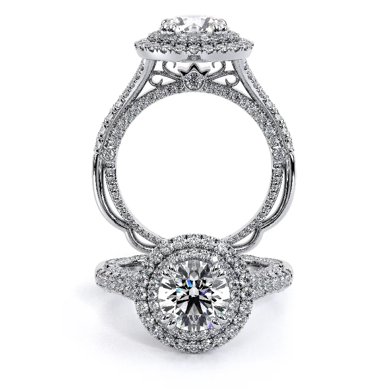 women’s vintage diamond engagement rings -VENETIAN-5065R