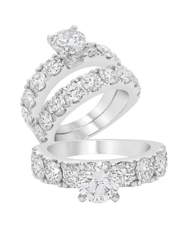 classic princess cut engagement rings -Diamond Engagement Ring