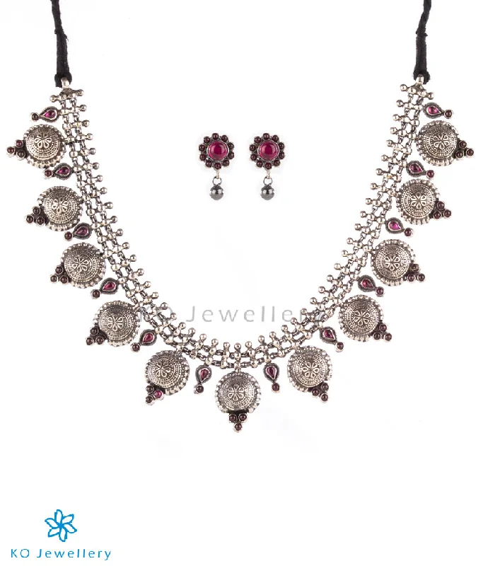 silver chain necklaces for women -The Vartula Silver Necklace