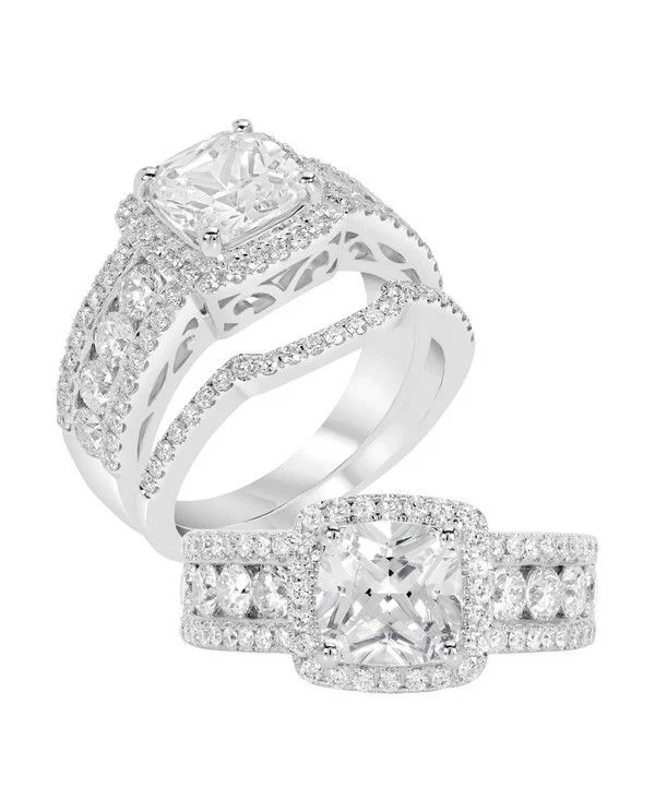 women’s stackable engagement rings -Diamond Engagement Ring