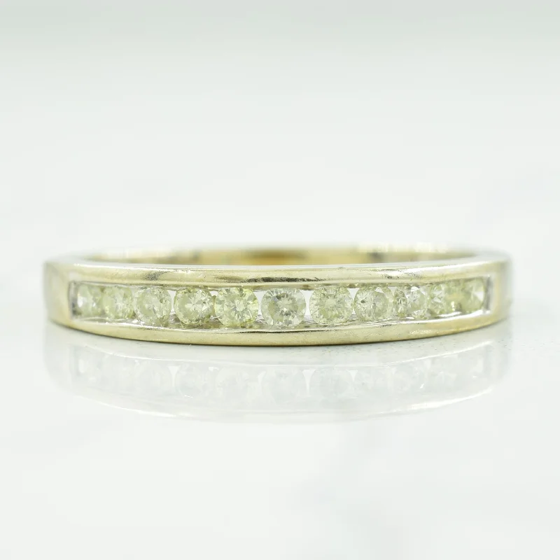 Channel Set Diamond Ring | 0.22ctw | SZ 7 |