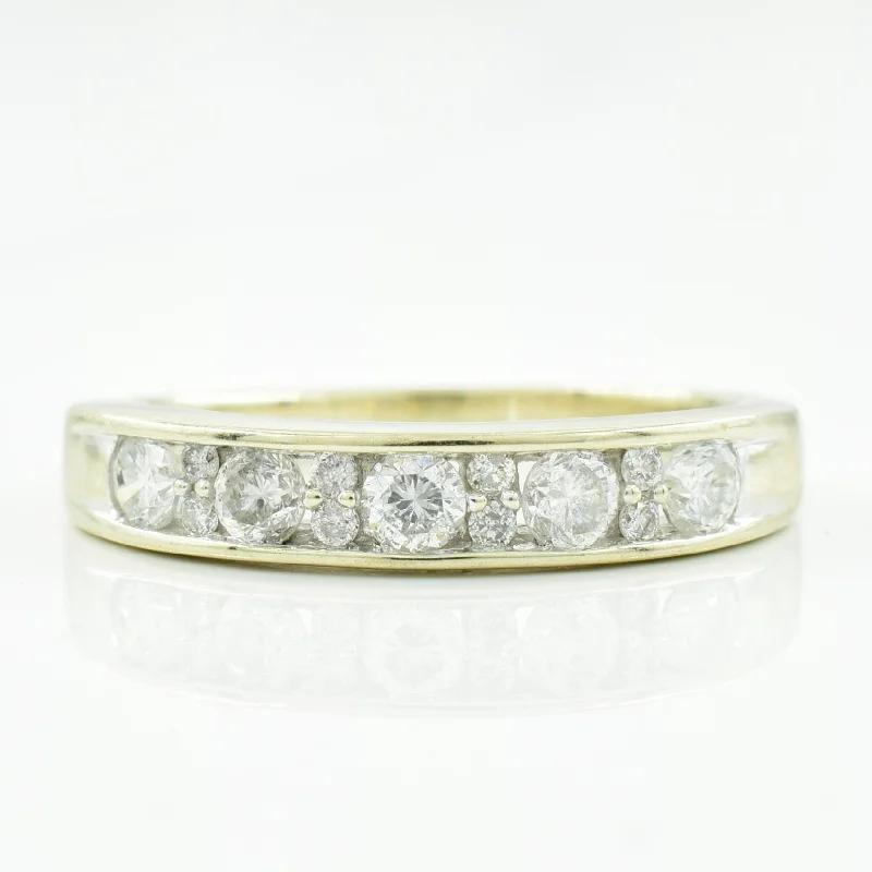 Channel Set Diamond Ring | 0.50ctw | SZ 7 |