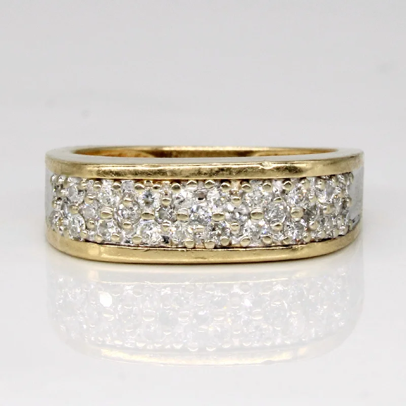 Diamond Pave Ring | 0.30ctw | SZ 5.75 |