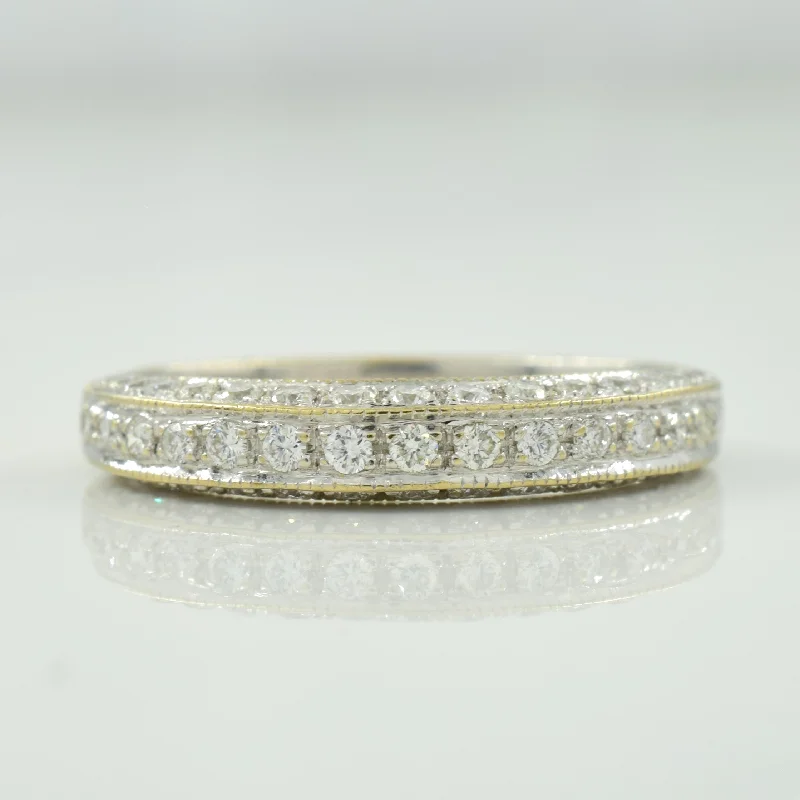 Semi Eternity Diamond Ring | 0.44ctw | SZ 5 |