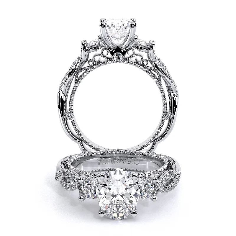 fancy cut engagement rings -VENETIAN-5013OV