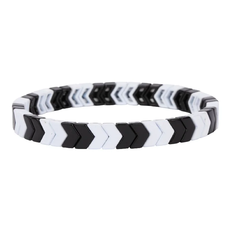 Unisex - Rebel Without A Cause Single Bracelet In Black