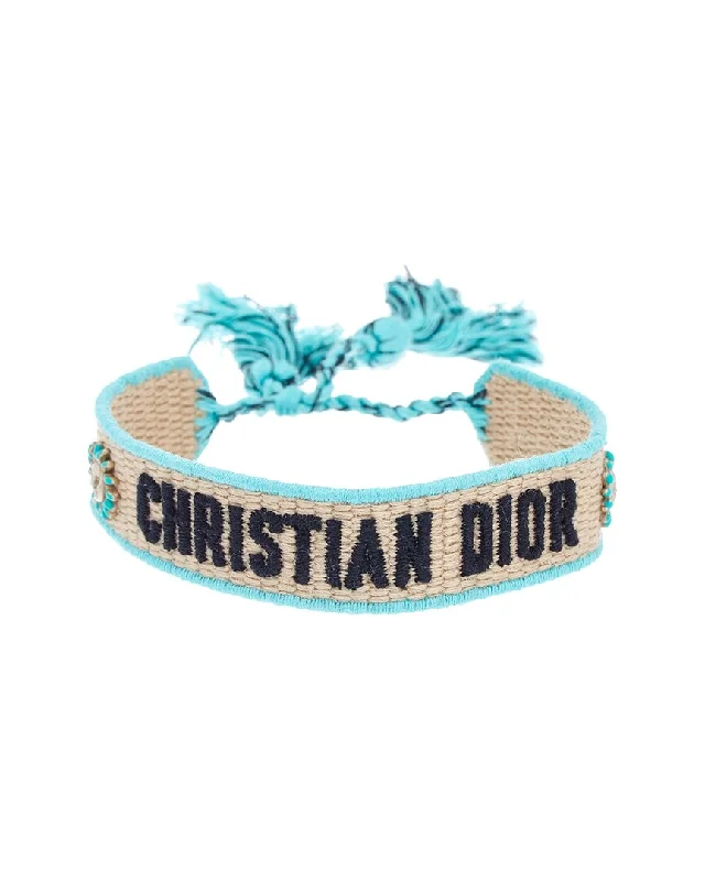 Dior Dioriviera Raffia Bracelet