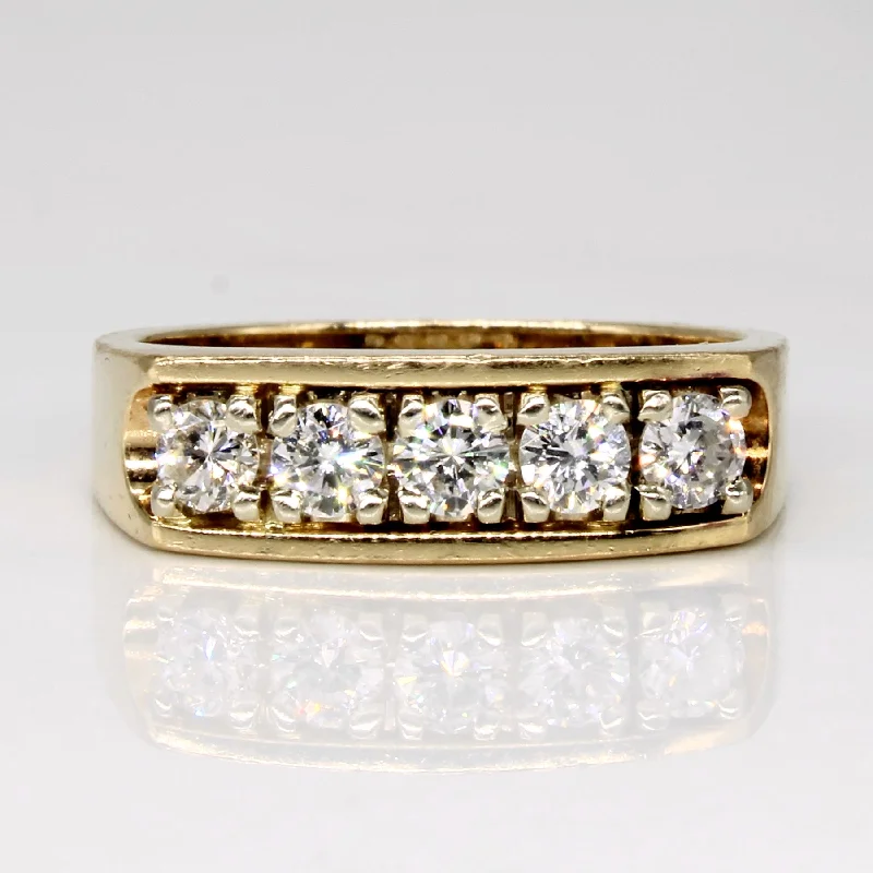 Five Stone Diamond Ring | 0.50ctw | SZ 5.75 |