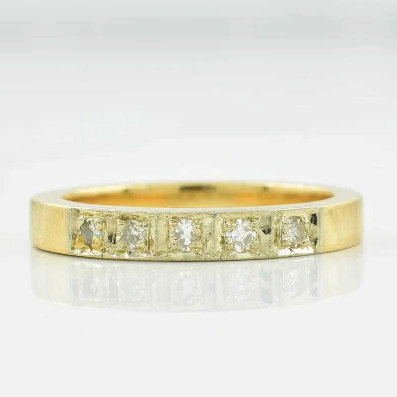 Five Stone Diamond Ring | 0.10ctw | SZ 5 |