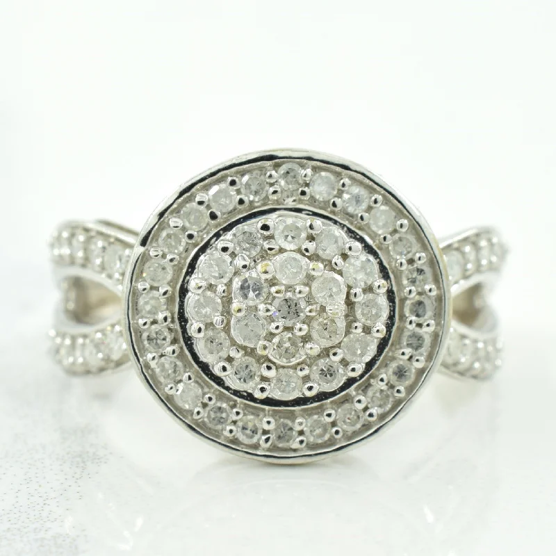 Cluster Diamond Ring | 0.40ctw | SZ 5 |