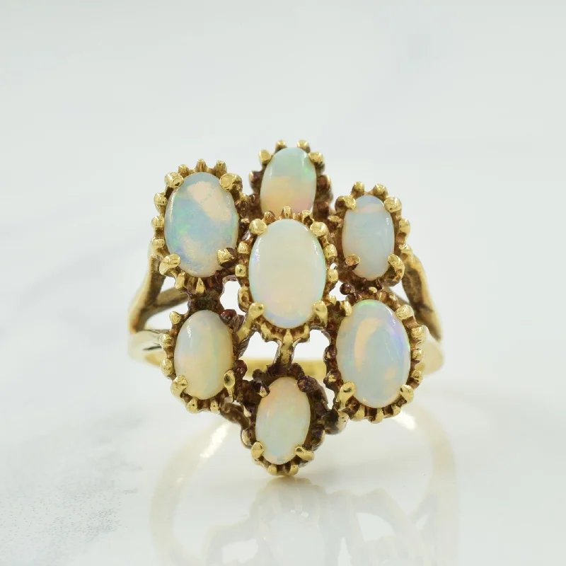 Opal Cocktail Ring | 1.35ctw | SZ 6.5 |