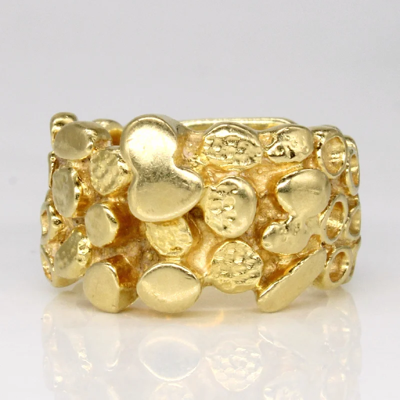 18k Yellow Gold Ring | SZ 5 |