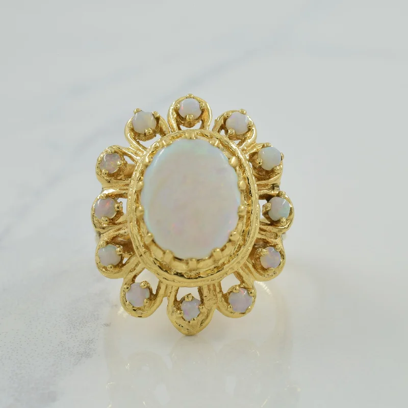 Opal Cocktail Ring | 2.00ctw | SZ 6.25 |