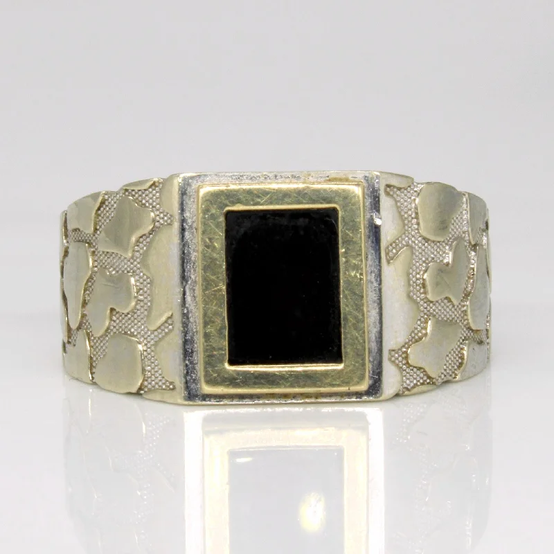 Onyx Cocktail Ring | 0.55ct | SZ 9.25 |