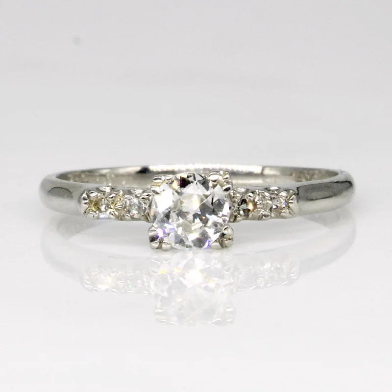 women’s engagement rings with diamonds -Diamond Engagement Ring | 0.35ctw | SZ 6.25 |