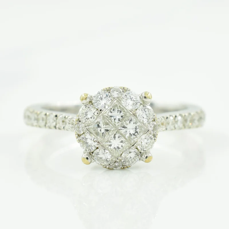 Cluster Diamond Ring | 0.44ctw | SZ 4.75 |