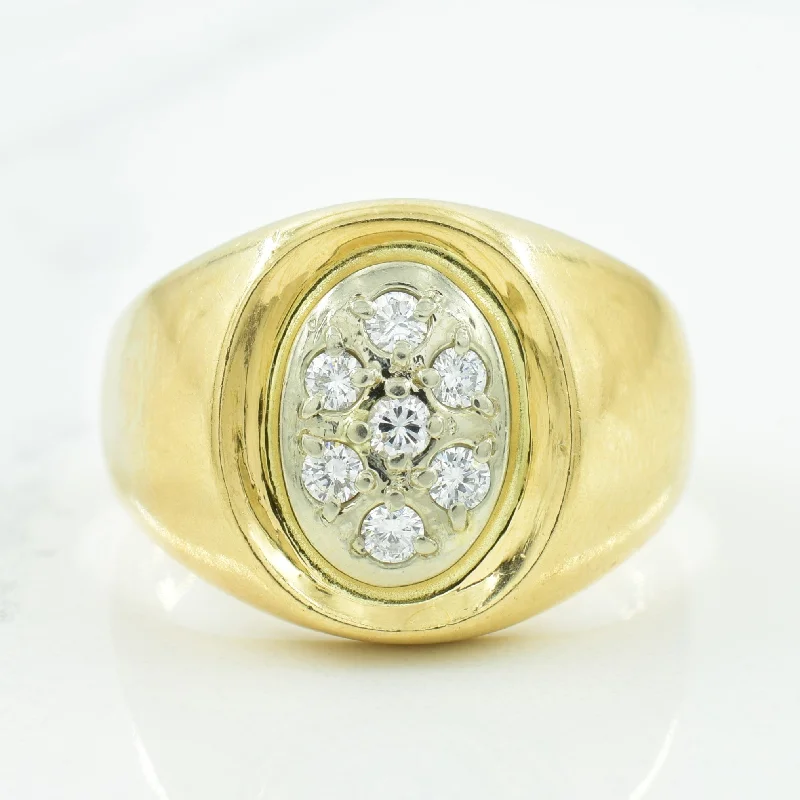 Cluster Diamond Ring | 0.32ctw | SZ 10.75 |