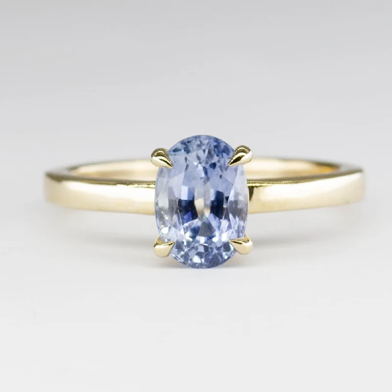 '100 Ways' Oval Ceylon Sapphire Ring | 2.12ct | SZ 7 |