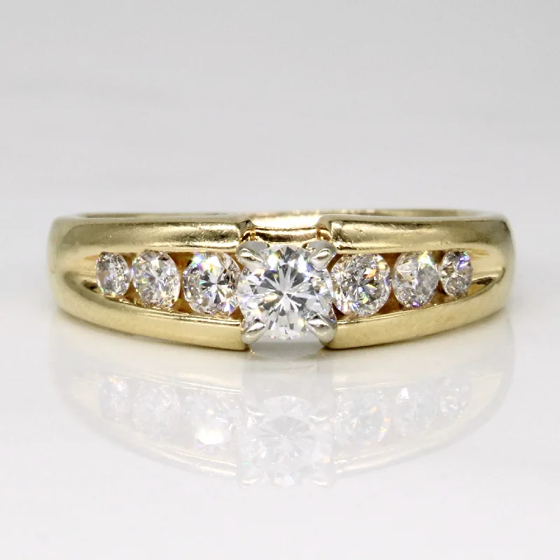 Diamond Engagement Ring | 0.69ctw | SZ 7.25 |