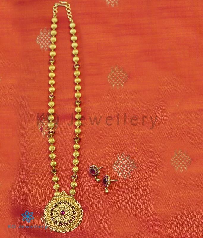 wedding gift necklaces for women -The Samaikha Silver Kemp Necklace