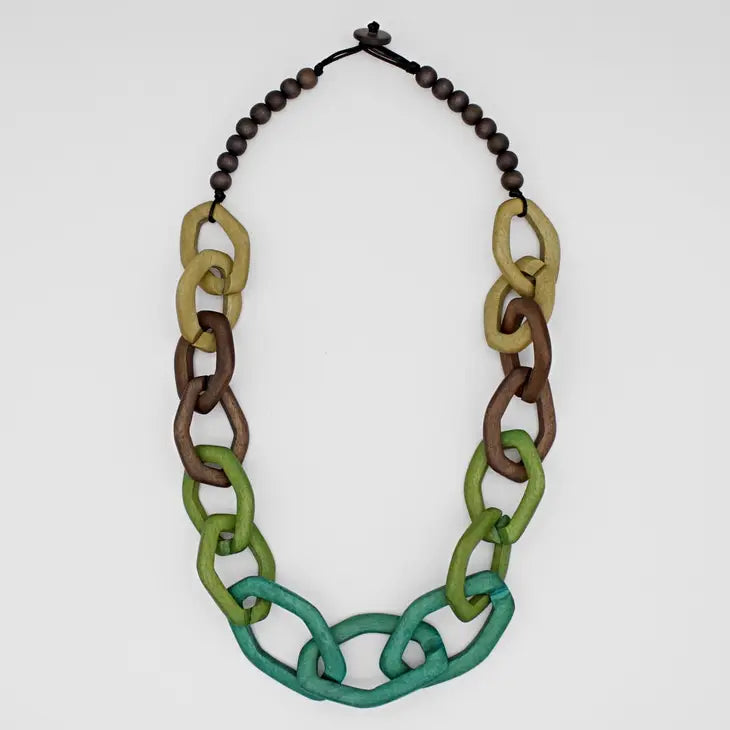 wedding necklaces for women -Canyon Link Necklace