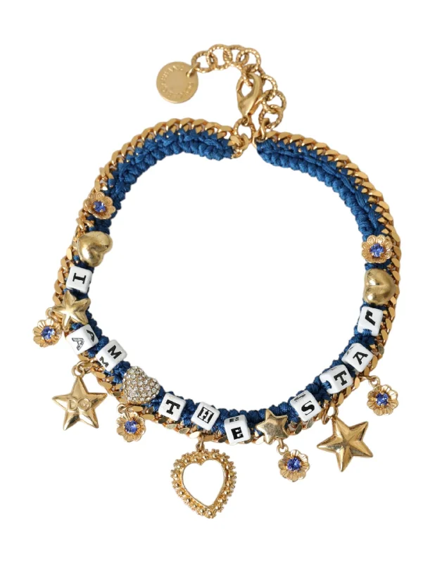 Dolce & Gabbana  Tone Brass Chain Iam The Star Women's Bracelet