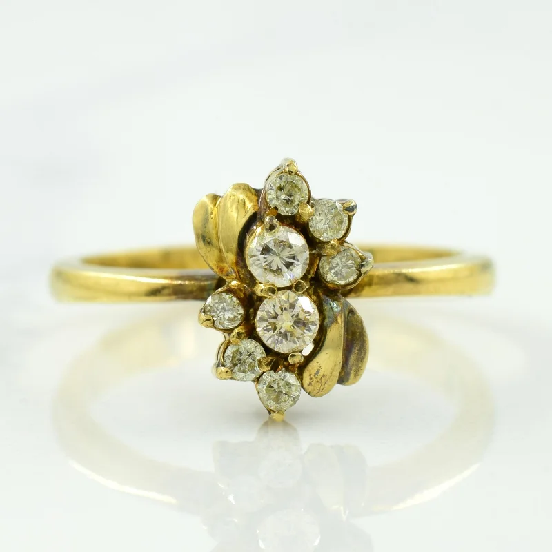 Vintage Diamond Ring | 0.20ctw | SZ 6.5 |