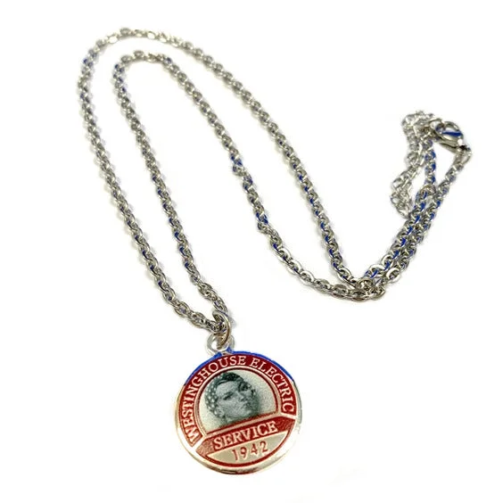 long necklaces for women -Rosie the Riveter Westinghouse Necklace