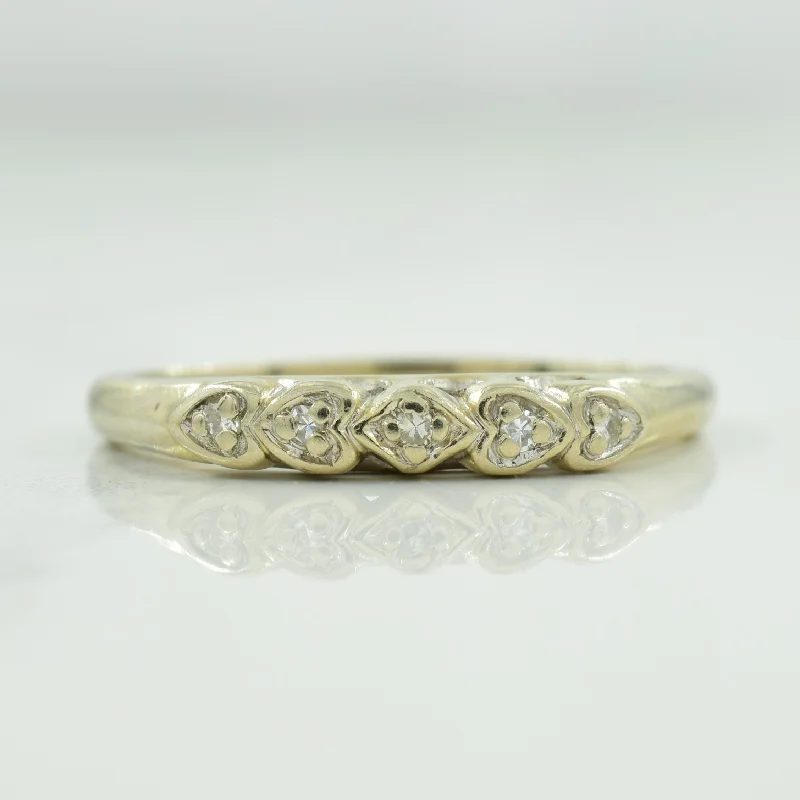 Five Stone Diamond Ring | 0.05ctw | SZ 8 |