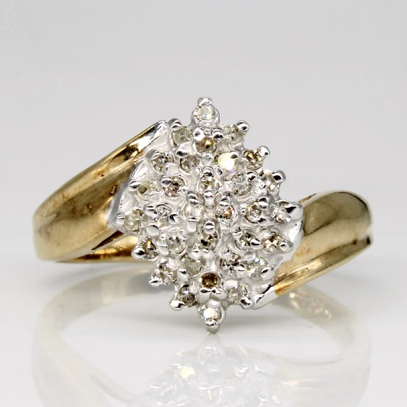 Diamond Cluster Ring | 0.16ctw | SZ 6.75 |