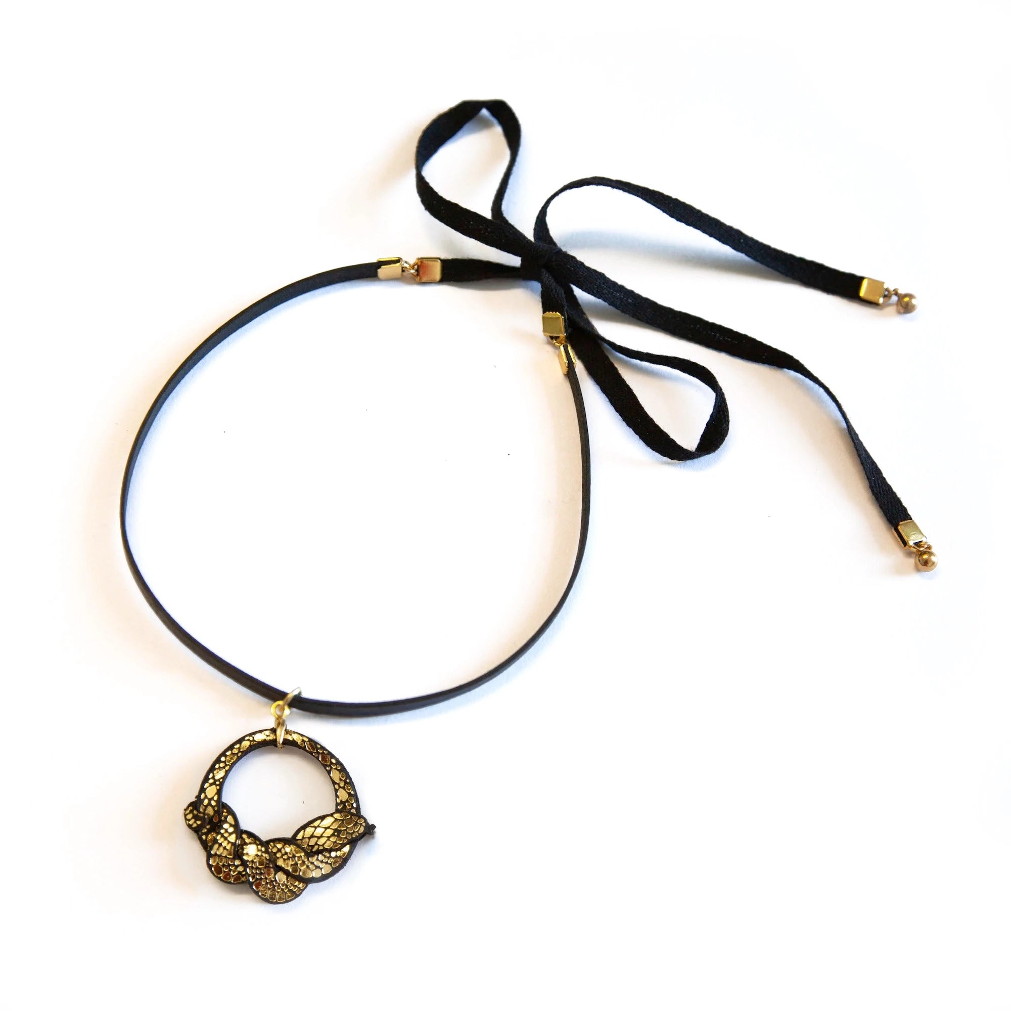 matching necklaces for couples -OUROBOROS . ring . choker